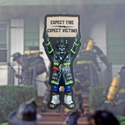 Expect fire expect victims sticker